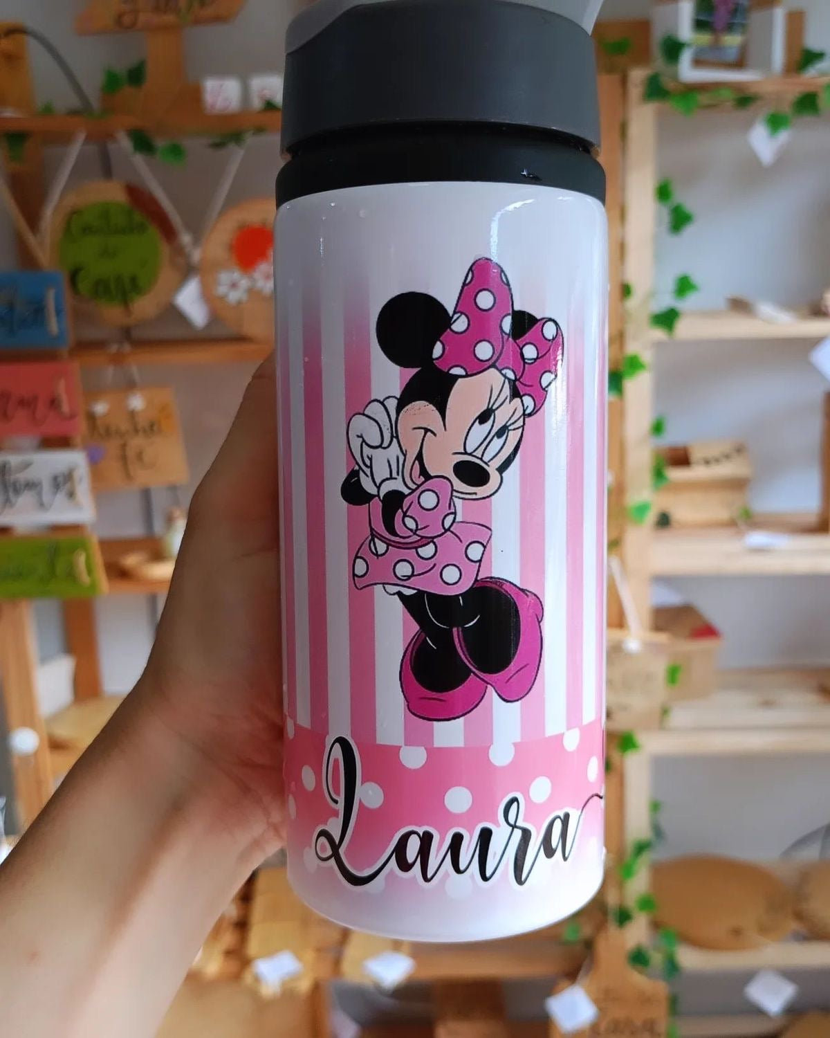 Customizable Kids Tumbler 12oz Sippy Cup with Handle and Spill Proof Lid
