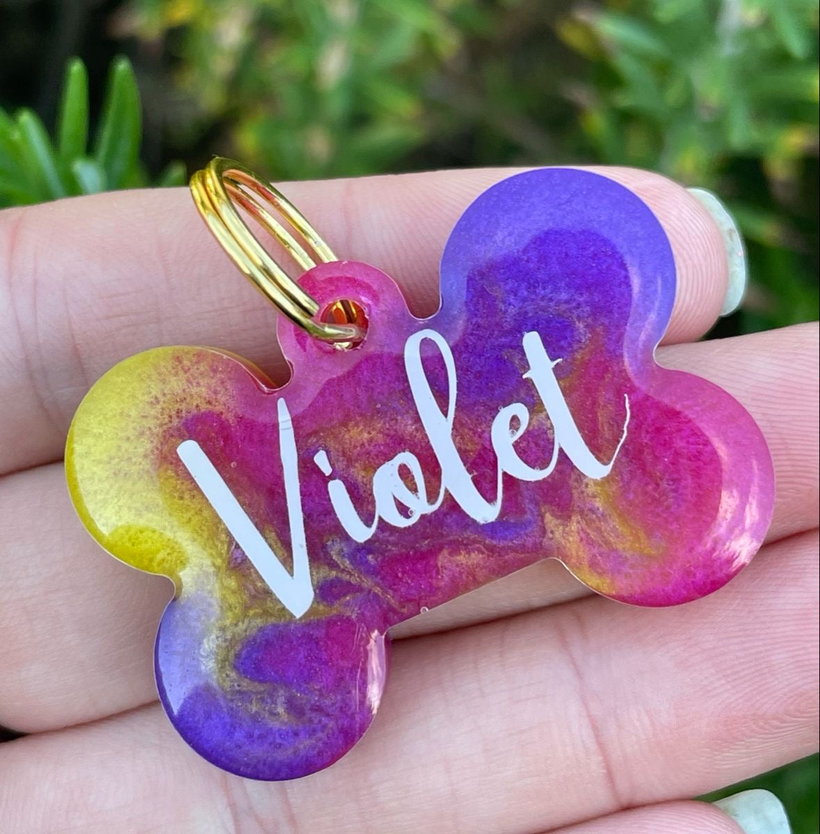 Bone-Shaped Dog Tag