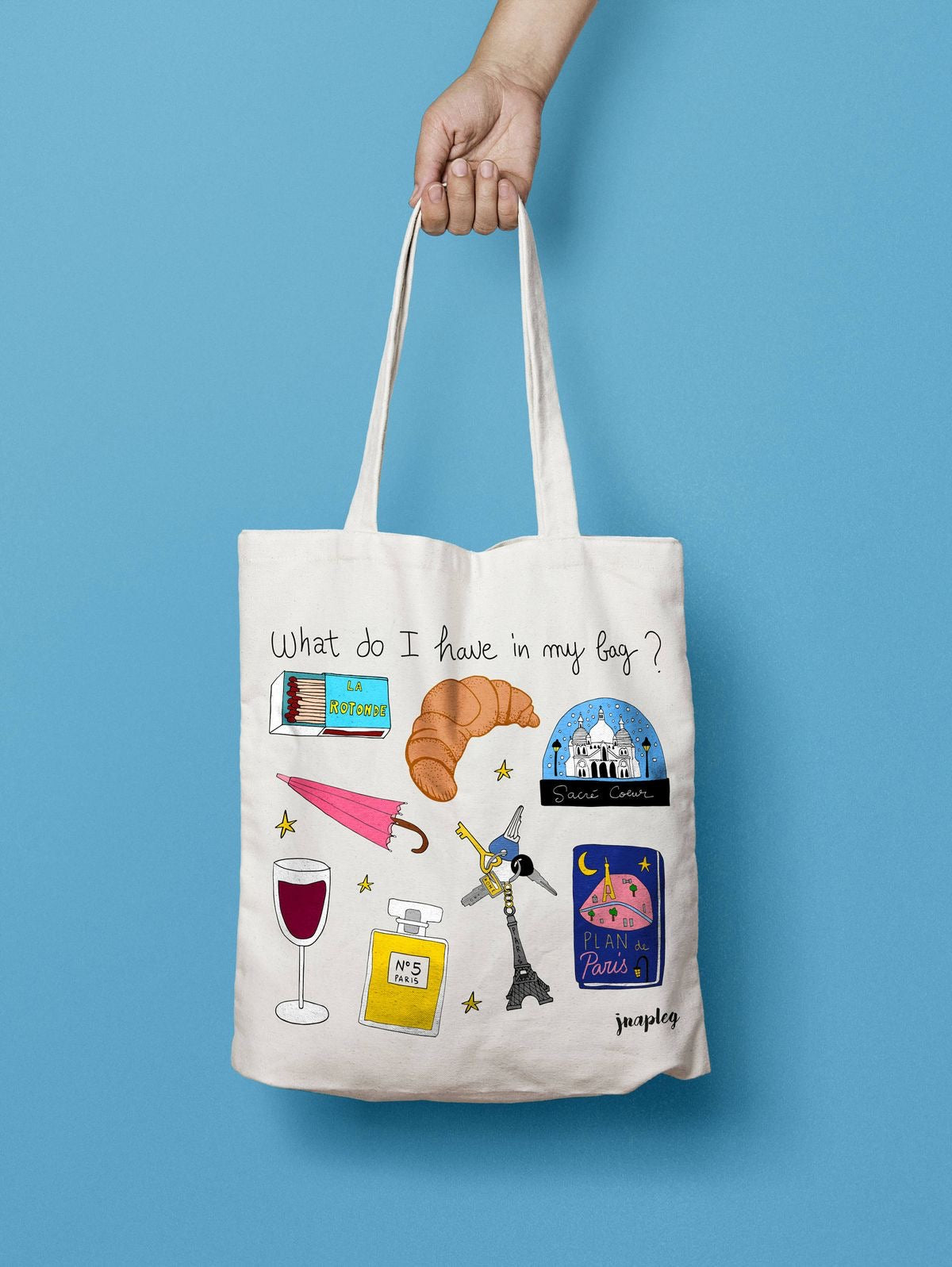 Customizable 8x10 Inch Canvas Tote for Grocery, Party, or Event