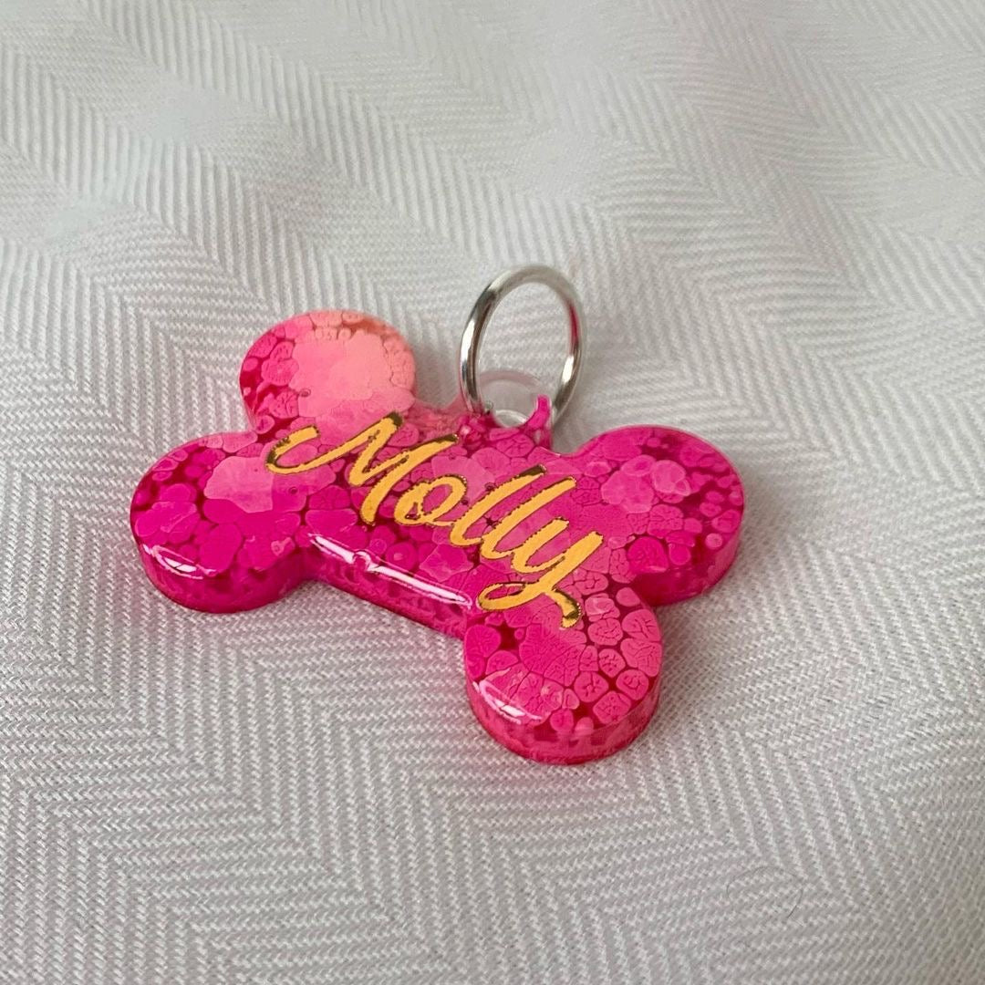 Bone-Shaped Dog Tag