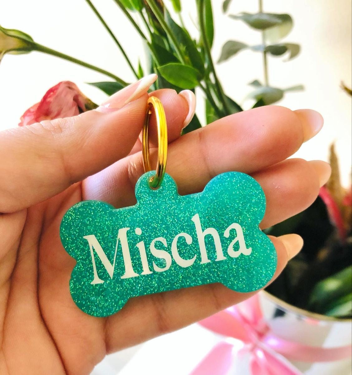 Bone-Shaped Dog Tag