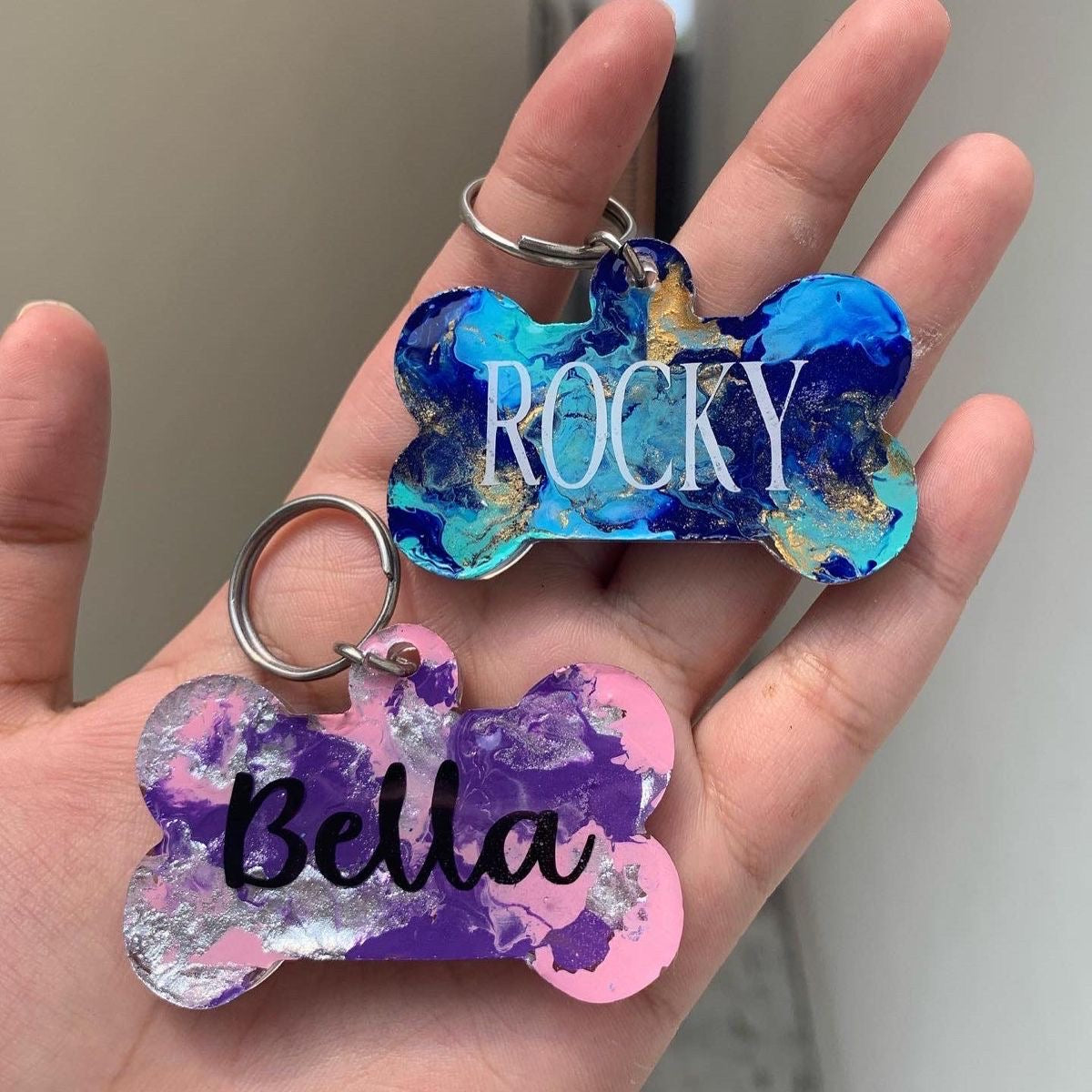 Bone-Shaped Dog Tag