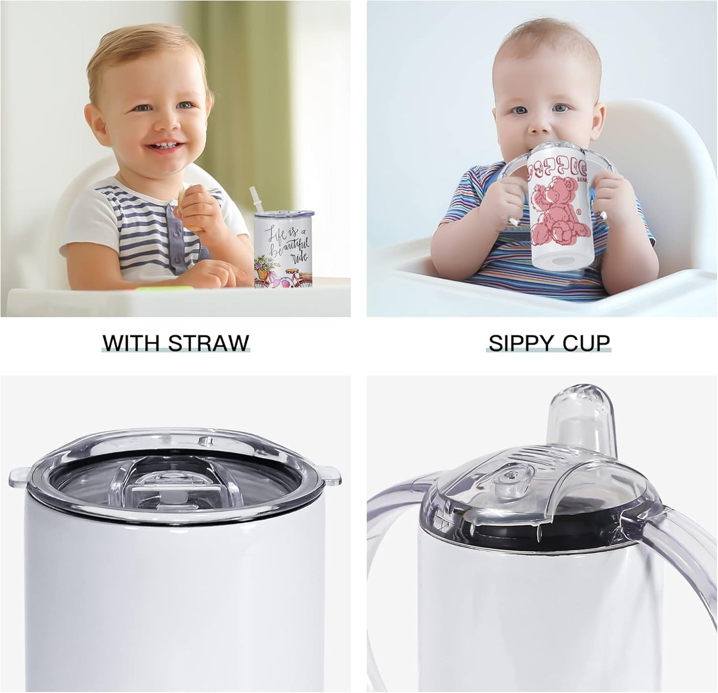 Steel Sippy Cup with Handles