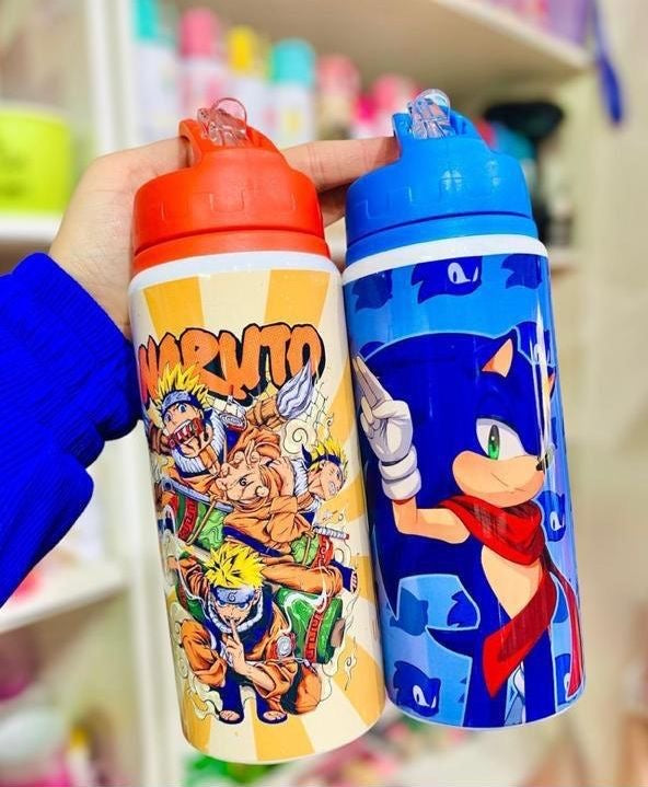 Customizable Kids Tumbler 12oz Sippy Cup with Handle and Spill Proof Lid