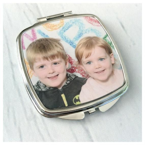 Personalized Square Pocket Mirror