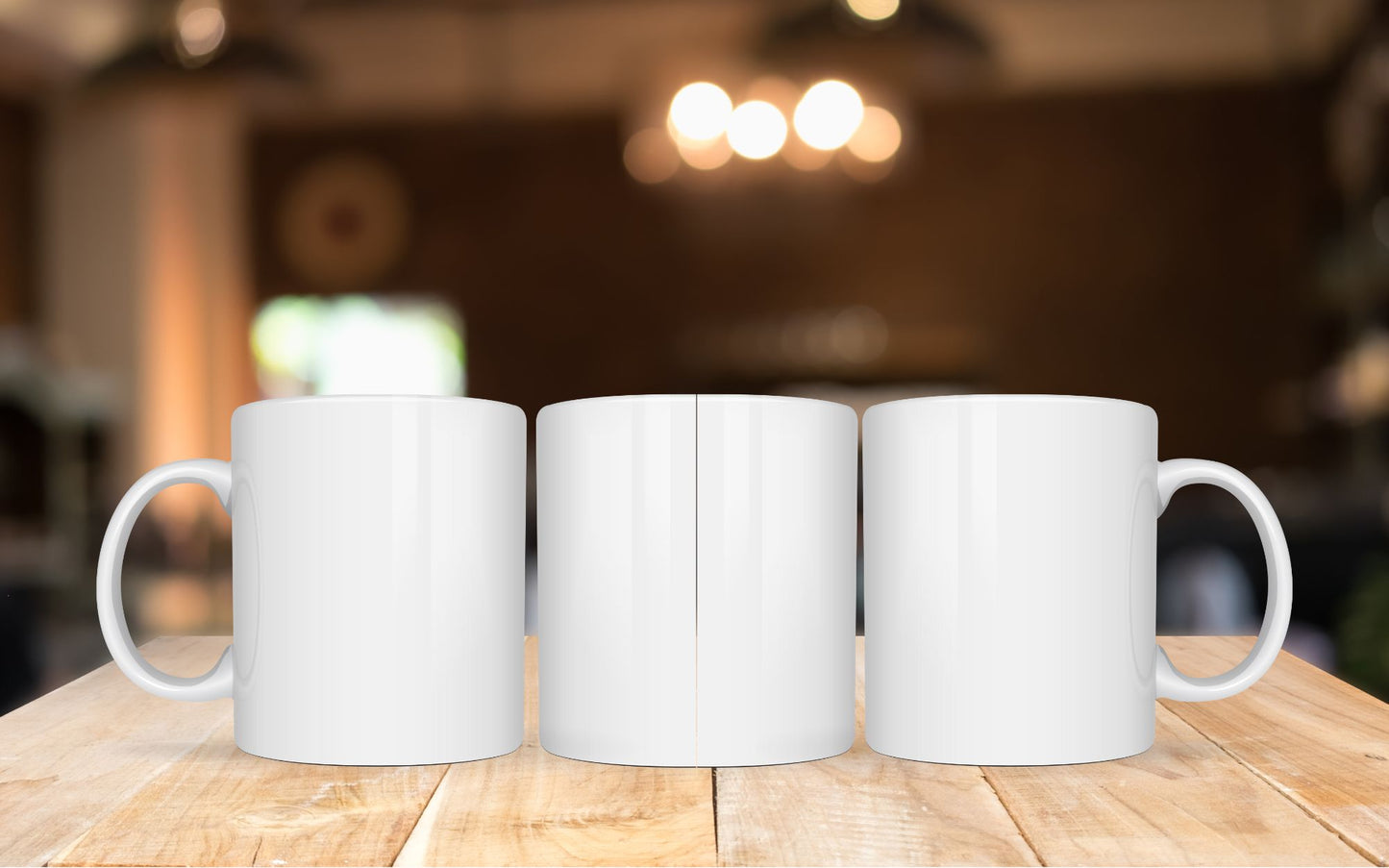 Customizable Sublimation Mug - 11oz White Ceramic ( 8.5 inch x 3.75 inch )