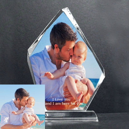 Sublimation Crystal Blank - Glass Plaque for DIY Projects, Awards, and Personalized Gifts