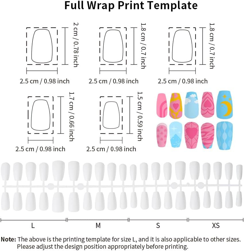 Sublimation Press On Nails