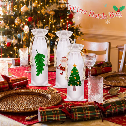 Sublimation Wine Bottle Gift Bag