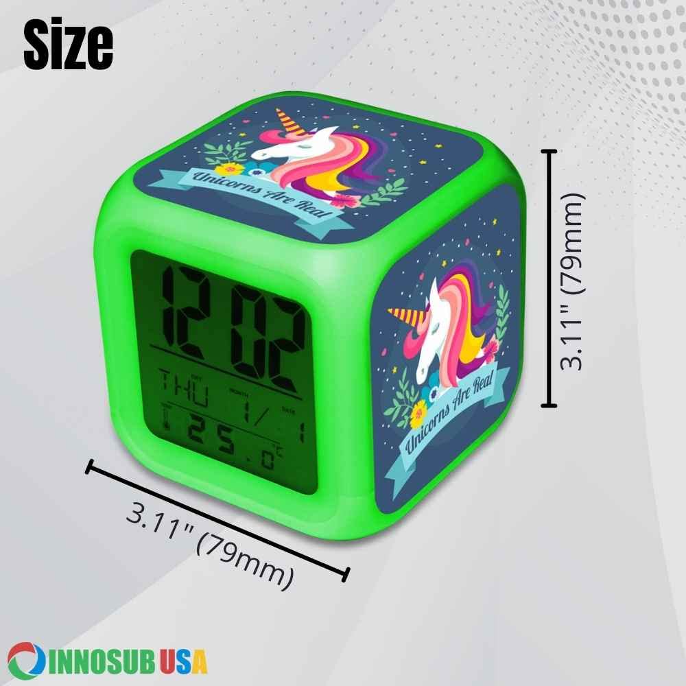 Blank Digital LED Alarm Clock