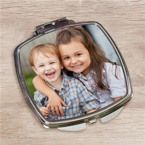 Personalized Square Pocket Mirror