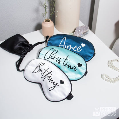 Customizable Silk Eye Mask Blanks