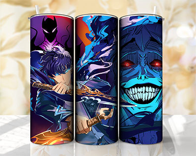Anime 20 oz Tumbler with Straw